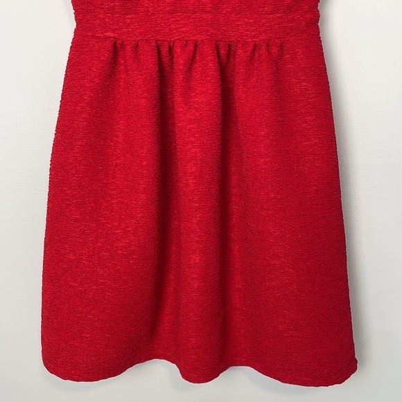Forever 21 Red Fit and Flare Dress Size Small - Picture 3 of 7